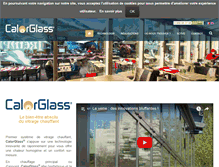 Tablet Screenshot of calorglass.com